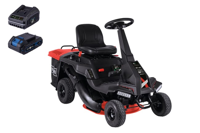 Tondeuse autoportée Rider thermique SCHEPPACH MR225-61, 224 cm³ l.61 c
